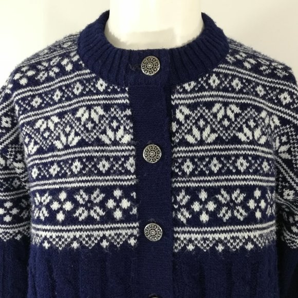 Vintage Sweaters - Vintage Winona Knits Cardigan Sweater Size L